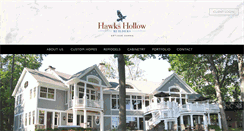 Desktop Screenshot of hawkshollow.com