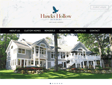 Tablet Screenshot of hawkshollow.com